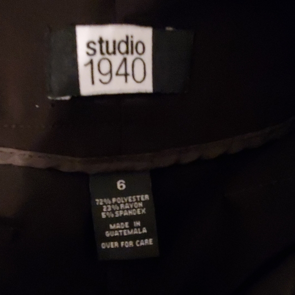 NWOT  Studio 1940 Dress Pants - Picture 4 of 5